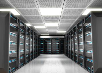 Data center server room