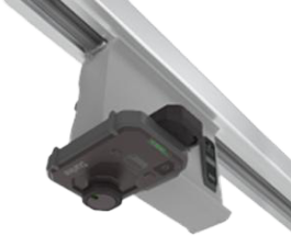 Starline's Remote Plug-In Actuator, attached to a track busway.