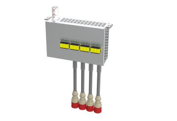 A compact High-Capacity Plug-In Unit with four plugs