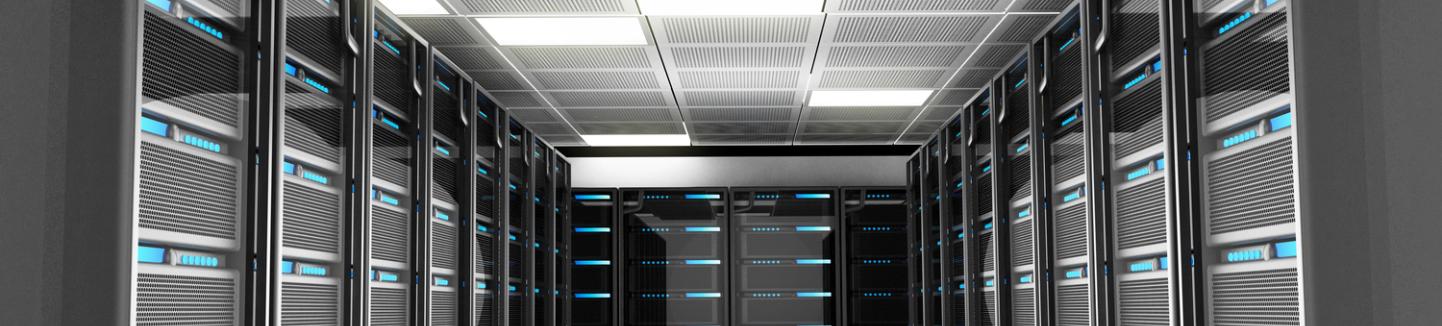 Data center server room