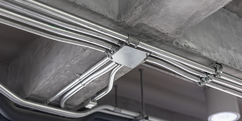 pipe and wire