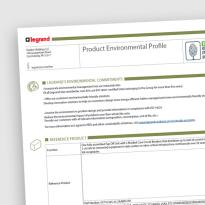 Product Environmental Profile