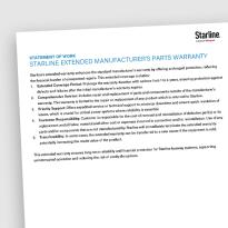 Starline Warranty and Enhanced Plans
