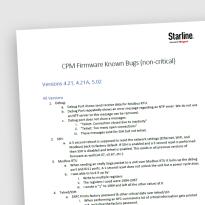 cpm known bugs