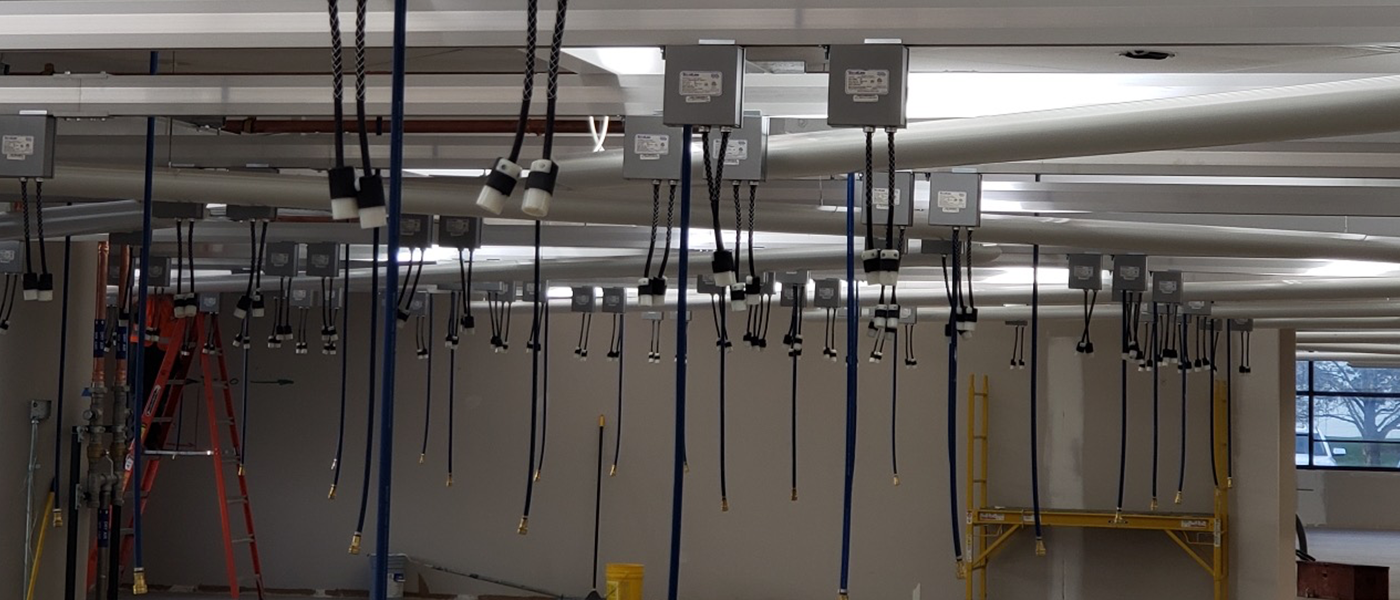 industrial busway installation